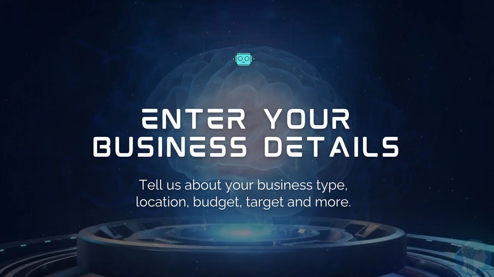 Enter Your Business Details